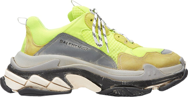 Balenciaga Triple S Neon Yellow