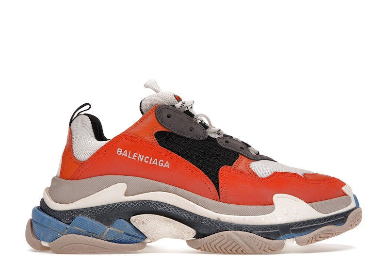 Balenciaga Triple S Orange Grey Black (Women's)