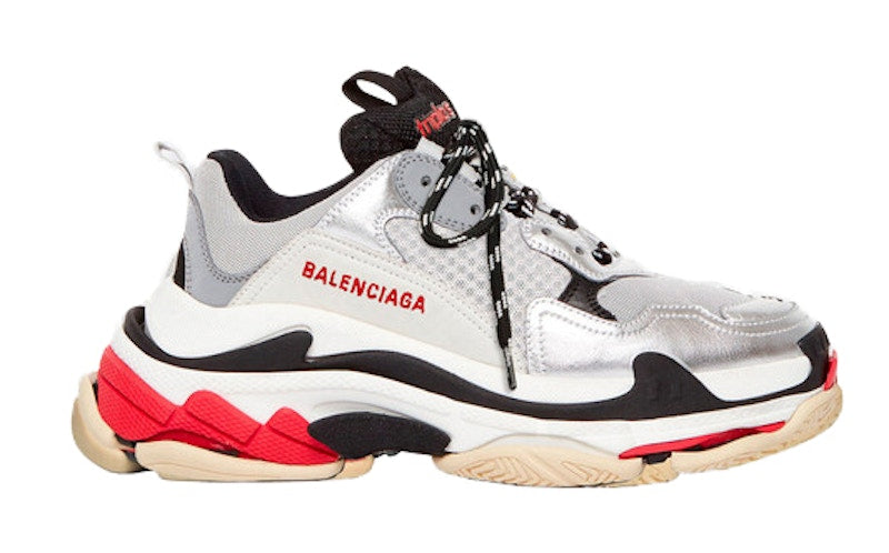 Balenciaga Triple S Silver Black (2019) (Women's)