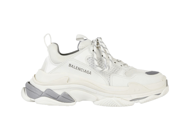 Balenciaga Triple S White Grey (Women's)