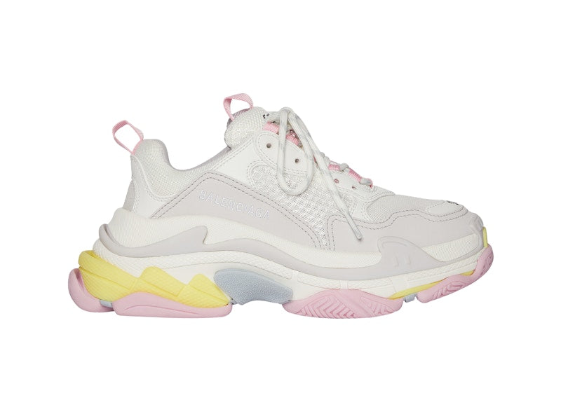 Balenciaga Triple S White Yellow (Women's)