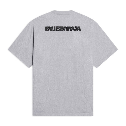 Balenciaga Turn Slit T-Shirt Grey