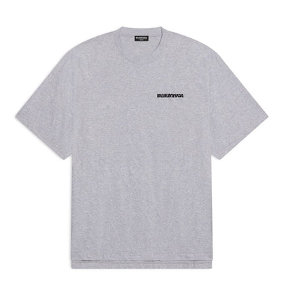 Balenciaga Turn Slit T-Shirt Grey