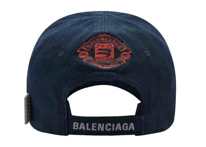 Balenciaga Unity Snowboard Cap Indigo
