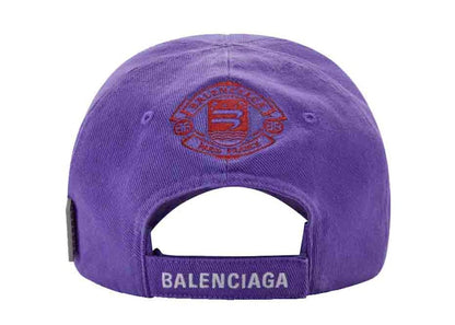 Balenciaga Unity Snowboard Cap (Women) Purple