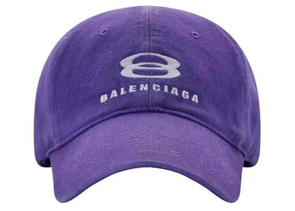 Balenciaga Unity Snowboard Cap (Women) Purple