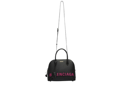 Balenciaga Ville Top Handle S Black/Pink