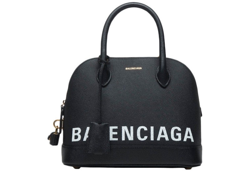Balenciaga Ville Top Handle S Black/White