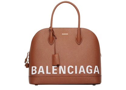 Balenciaga Ville Top Handle S Caramel