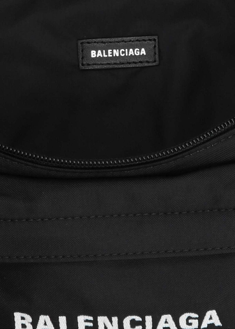 Balenciaga Wheel Beltpack Black/White