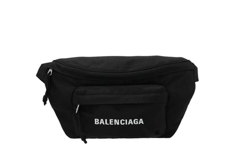 Balenciaga Wheel Beltpack Black/White