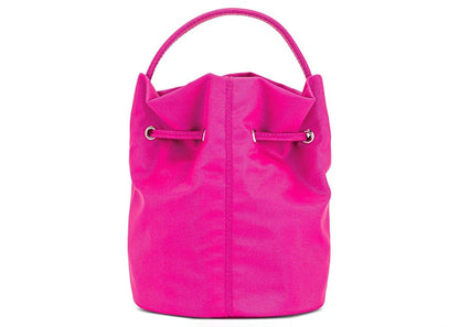 Balenciaga Wheel Drawstring Bag XS Pink