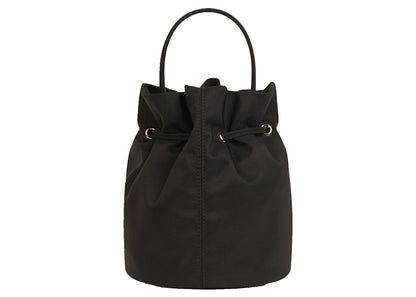 Balenciaga Wheel XS Drawstring Bucket Bag Black