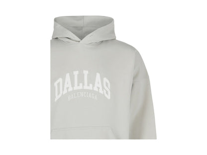 Balenciaga Wide Fit Dallas Hoodie Shell White