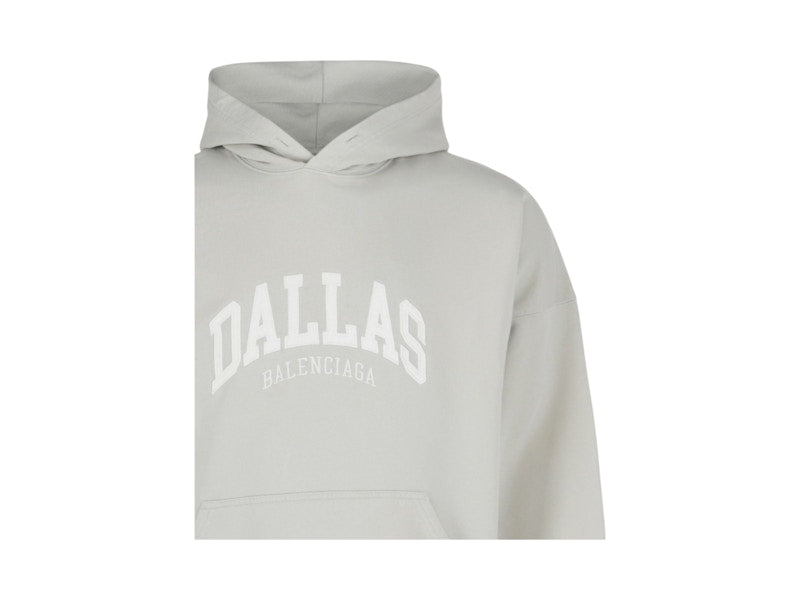 Balenciaga Wide Fit Dallas Hoodie Shell White