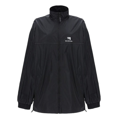 Balenciaga Women Nylon Jacket Black