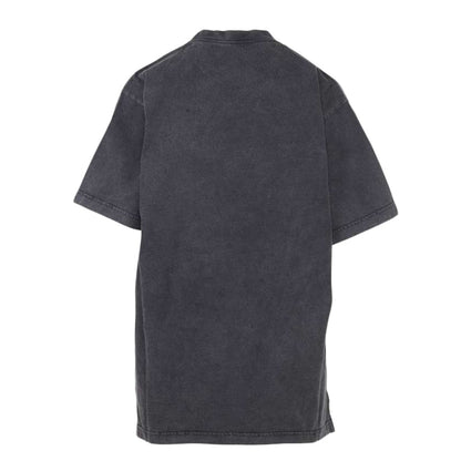 Balenciaga Women Worldwide Logo T-Shirt Black