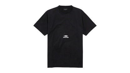 Balenciaga Women's 3B Sports Icon T-Shirt Washed Black