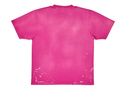 Balenciaga Women's 90/10 Large Fit Vintage T-Shirt Dark Pink