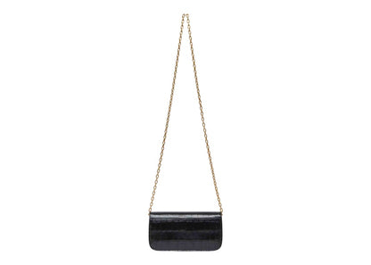 Balenciaga Women's Gossip Wallet On Chain Black