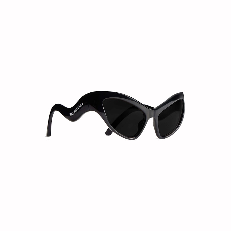 Balenciaga Womens Hamptons Cat Sunglasses Black (773470T00071000)