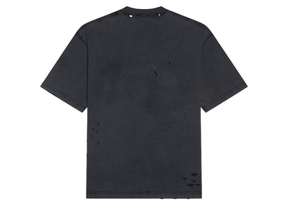 Balenciaga Womens Maison Balenciaga Medium Fit T-Shirt Black/Orange/White