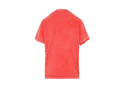 Balenciaga Women's Maison Balenciaga Medium Fit T-shirt Red