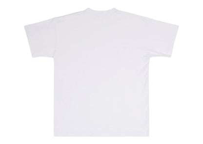 Balenciaga Women's Slime Medium Fit Vintage T-Shirt White/Pink