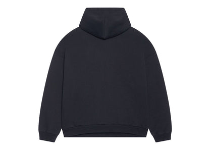 Balenciaga Women's Slime Wide Fit Hoodie Black
