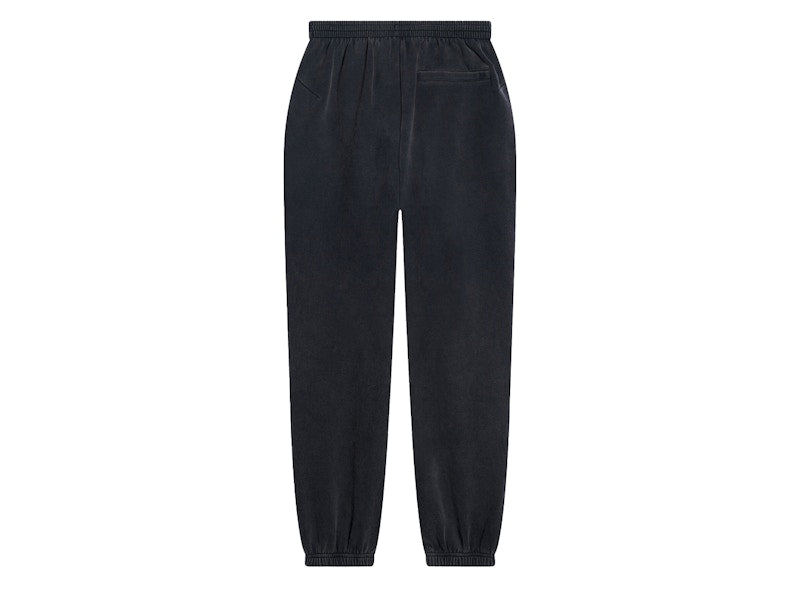Balenciaga Women's Sporty B Stretch Knee Sweatpants Black/White