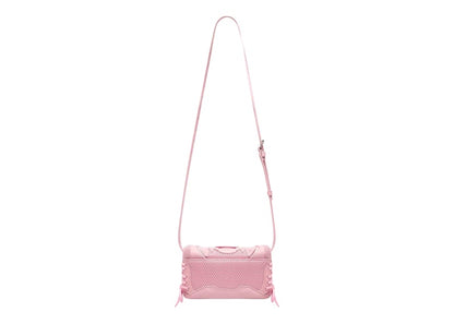 Balenciaga Women's Trainershead Phone Holder with Strap Pink