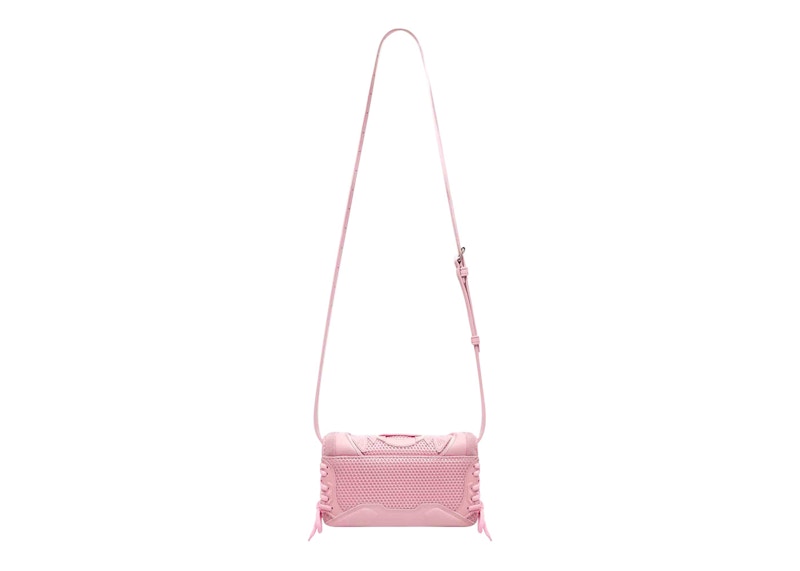 Balenciaga Women's Trainershead Phone Holder with Strap Pink