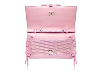Balenciaga Women's Trainershead Phone Holder with Strap Pink