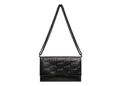 Balenciaga Women's Triplet Medium Bag BB Monogram Black