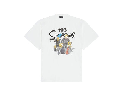 Balenciaga x The Simpsons Oversized T-Shirt White