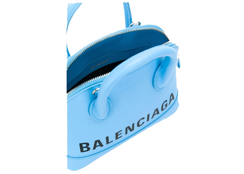 Balenciaga XXS Ville Top Handle Light Blue