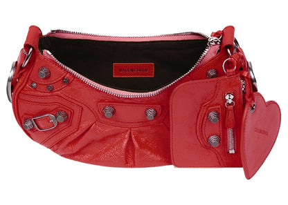 Balenciaga Le Cagole Shoulder Bag XS Red