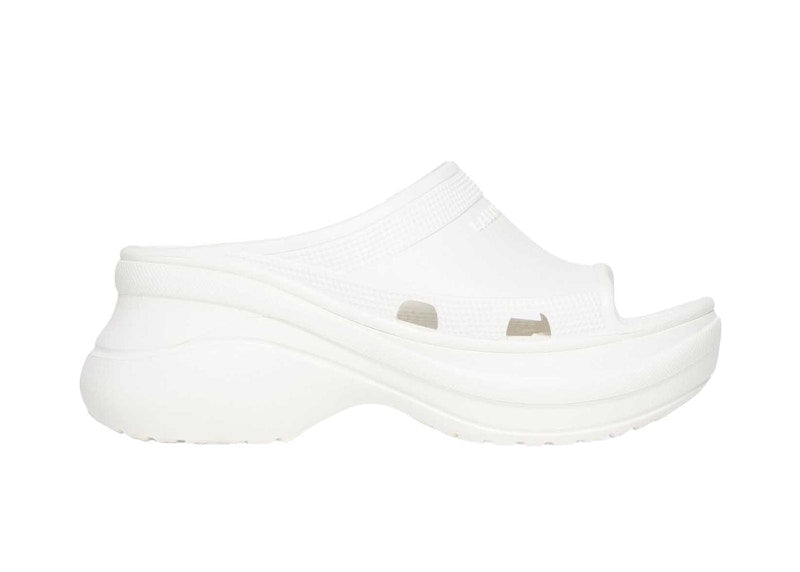 Balenciaga x Crocs Pool Slide Sandals White (Women's)