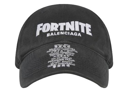 Balenciaga x FORTNITE©2021 Cap Black
