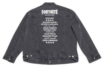 Balenciaga x FORTNITE©2021 Large Fit Jacket Black