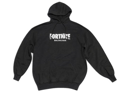 Balenciaga x FORTNITE©2021 Medium Fit (W) Hoodie Black