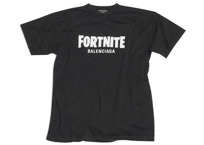Balenciaga x FORTNITE©2021 Medium Fit T-shirt Black/White
