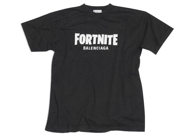 Balenciaga x FORTNITE©2021 Medium Fit (W) T-shirt Black