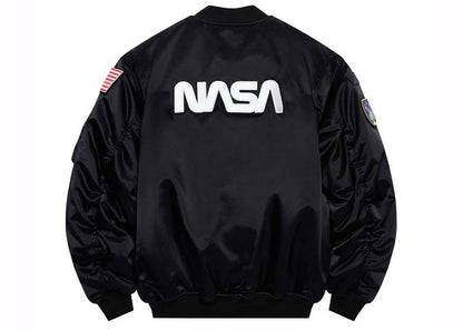 Balenciaga x NASA Bomber Jacket Black