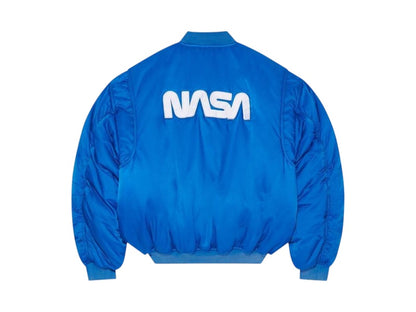 Balenciaga x NASA Bomber Jacket Royal Blue