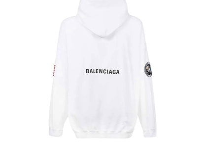 Balenciaga x NASA Hoodie White