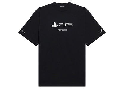 Balenciaga x PlayStation Boxy T-shirt Black