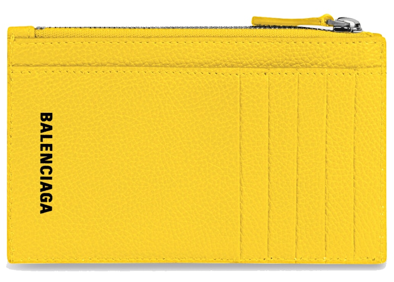 Balenciaga x The Simpsons Long Coin and Card Holder Yellow