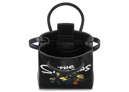 Balenciaga x The Simpsons Mini Shopping Bag Black