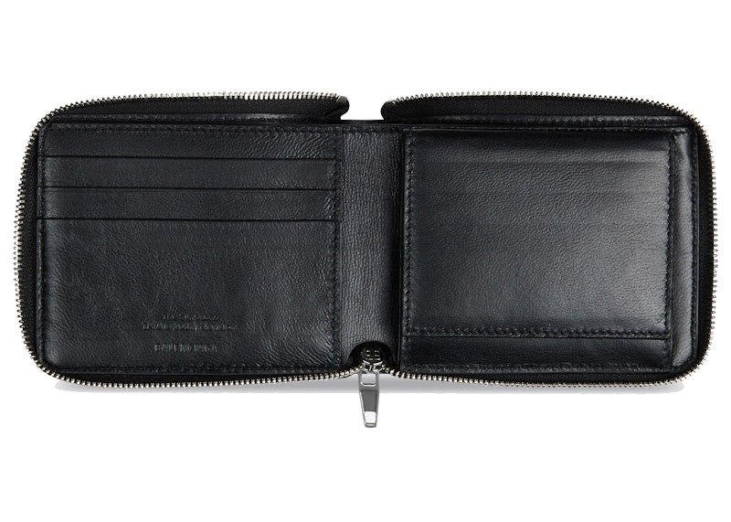 Balenciaga x The Simpsons Small Wallet With Strap Black